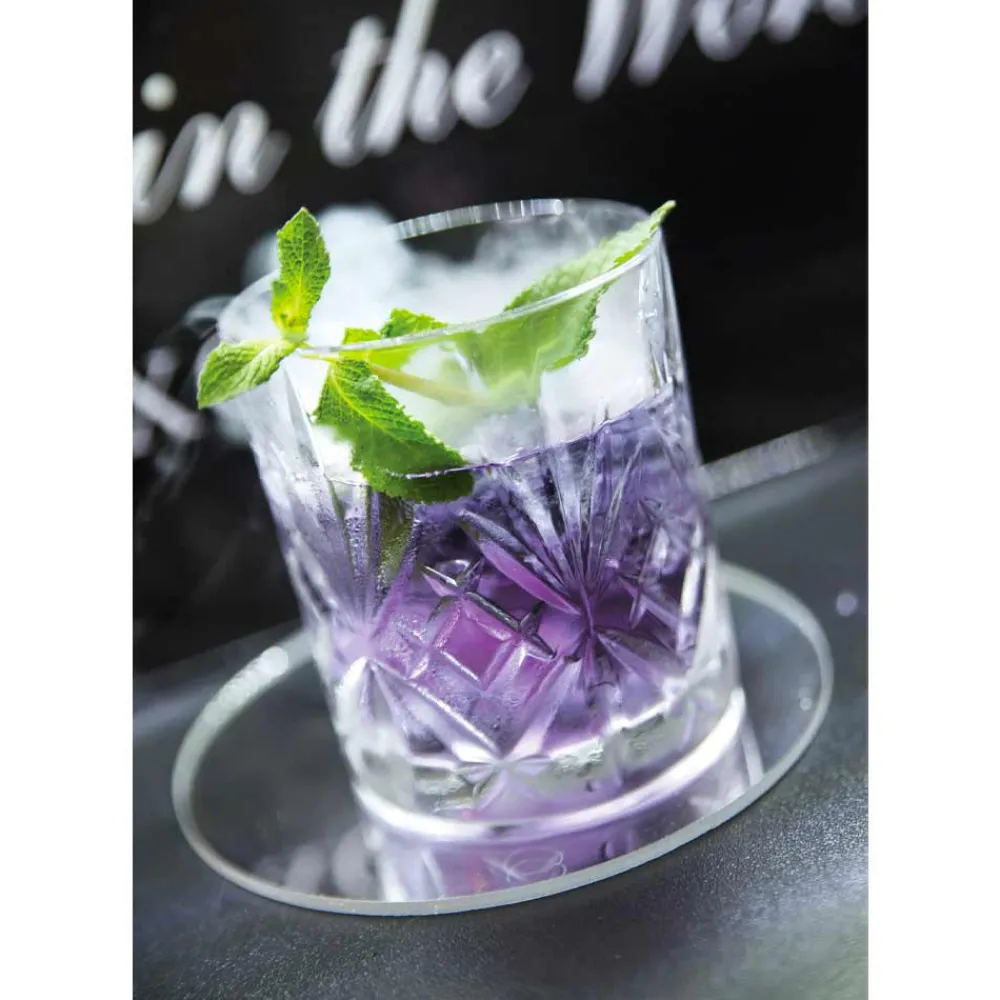 Viadurini Kitchen Italienisches Kristallgeschirr-12 Vintage Design Bechergläser aus Eco Superior Sonorous Glass - Cantabile