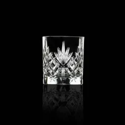 Viadurini Kitchen Italienisches Kristallgeschirr-12 Vintage Design Bechergläser aus Eco Superior Sonorous Glass - Cantabile