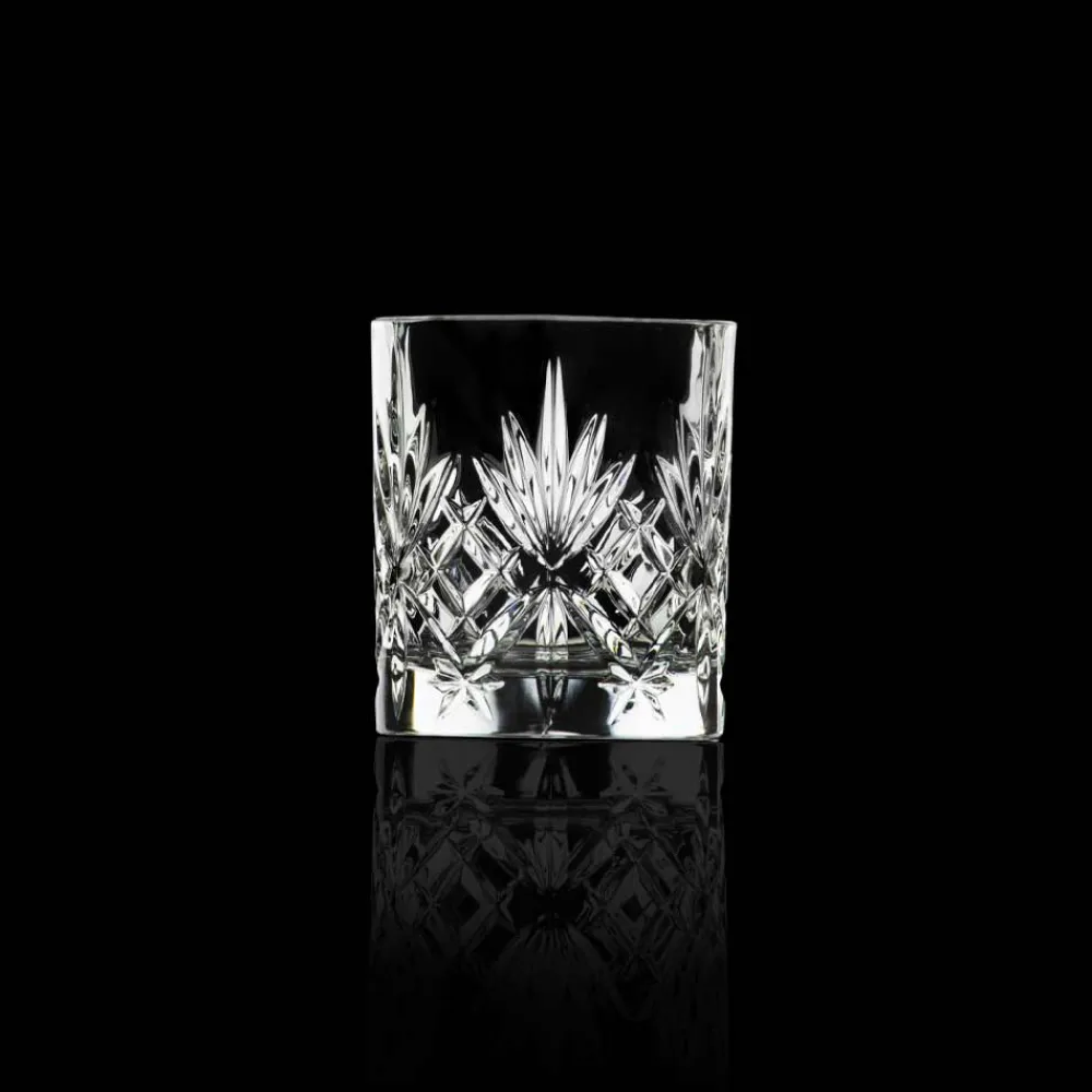 Viadurini Kitchen Italienisches Kristallgeschirr-12 Vintage Design Bechergläser aus Eco Superior Sonorous Glass - Cantabile