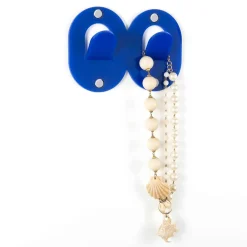 Viadurini Decor Wandgarderobe-3 Wandhalterungen aus farbigem Plexiglas Italienisches Design Doppelclip - Freddie