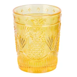 Viadurini Kitchen Gläser Set-12 Wassergläser 250 ml aus Glas und bearbeiteter Oberfläche - Sangria