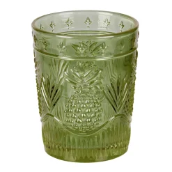 Viadurini Kitchen Gläser Set-12 Wassergläser 250 ml aus Glas und bearbeiteter Oberfläche - Sangria