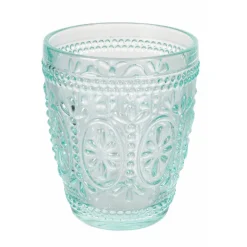 Viadurini Kitchen Gläser Set-12 Wassergläser 300 ml aus Glas in 4 verschiedenen Blautönen - Kometen