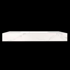 Viadurini Bathroom Badmöbel Hängend-Abgehängte Badezimmermöbel Komposition 2 aus hochwertigem Steinzeug Made in Italy - Rampina