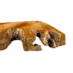 Viadurini Bathroom Badmöbel Hängend-Abgehängte Badezimmerplatte aus massivem Teakholz, Einzelstück - Perfekt