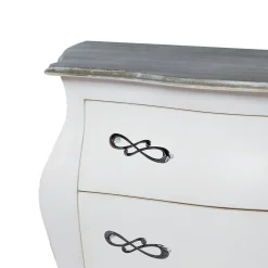 Viadurini Classic Kommoden-Abgerundete Kommode mit 3 Schubladen in verschiedenen Ausführungen, hergestellt in Italien – Gamad