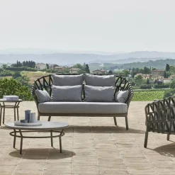 Varaschin Gartensofas-Aluminium Gartensofa Made in Italy - Emmacross von