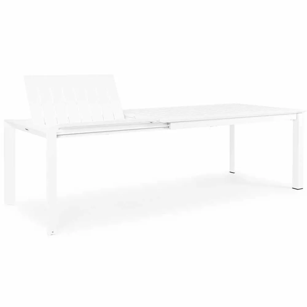 Viadurini in the Garden Gartentische Aus Aluminium|Ausziehbare Gartentische-Aluminium Gartentisch Ausziehbar auf 240 cm, Homemotion - Pemberton