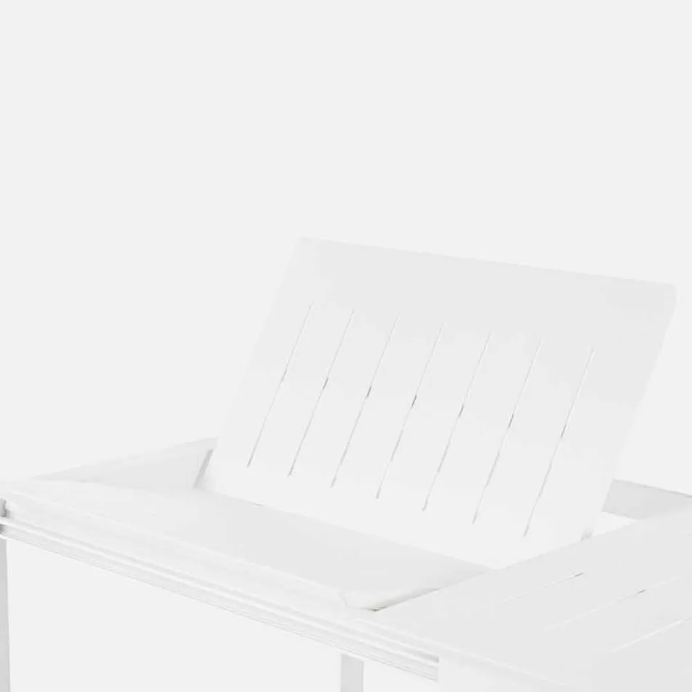 Viadurini in the Garden Gartentische Aus Aluminium|Ausziehbare Gartentische-Aluminium Gartentisch Ausziehbar auf 240 cm, Homemotion - Pemberton