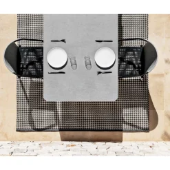 Viadurini in the Garden Gartenstühle Metall-Aluminium Outdoor Stuhl mit oder ohne Kissen, Hochwertig, 4 Stück - Filomena