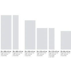 Viadurini Radiators Heizkörper Hydraulisch-Anpassbarer hydraulischer Heizkörper aus Marmorpulver, hergestellt in Italien – Lineep