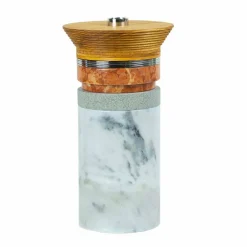 Viadurini Kitchen Küchenzubehör-Aperitif-Zubehör Cocktail-Instrumente aus Marmor, Holz und Stahl - Norman