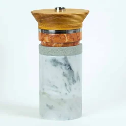 Viadurini Kitchen Küchenzubehör-Aperitif-Zubehör Cocktail-Instrumente aus Marmor, Holz und Stahl - Norman