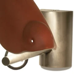 Viadurini Lighting Design Beleuchtung-Applikation aus emaillierter toskanischer Majolika und Metall Made in Italy - Uccellino