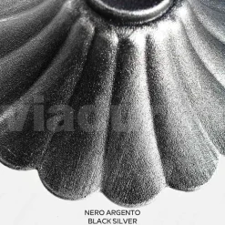 Viadurini Lighting Garten-Wandlampen-Applikation mit Acrylkugel und Struktur aus Aluminiumdruckguss - Trovanero