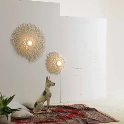 Viadurini Lighting Design Deckenleuchten-Applique Deckenleuchte in Weiß Technopolymer Design 2 Größen - Kathedrale