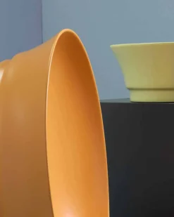 Viadurini Bathroom Keramikwaschbecken-Arbeitsplatte Oval Modern Design Keramik Waschbecken Made in Italy - Zarro