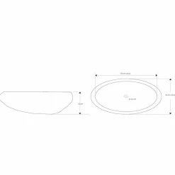 Viadurini Bathroom Steinwaschbecken-Arbeitsplatte Waschbecken Handgefertigt in Pietra di Fiume - Aurea