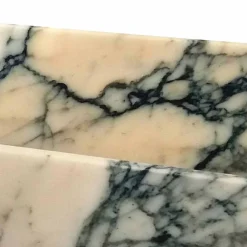 Viadurini Bathroom Steinwaschbecken-Arbeitsplatte Waschbecken im Paonazzo Marmor Quadrat Design Made in Italy - Karpa