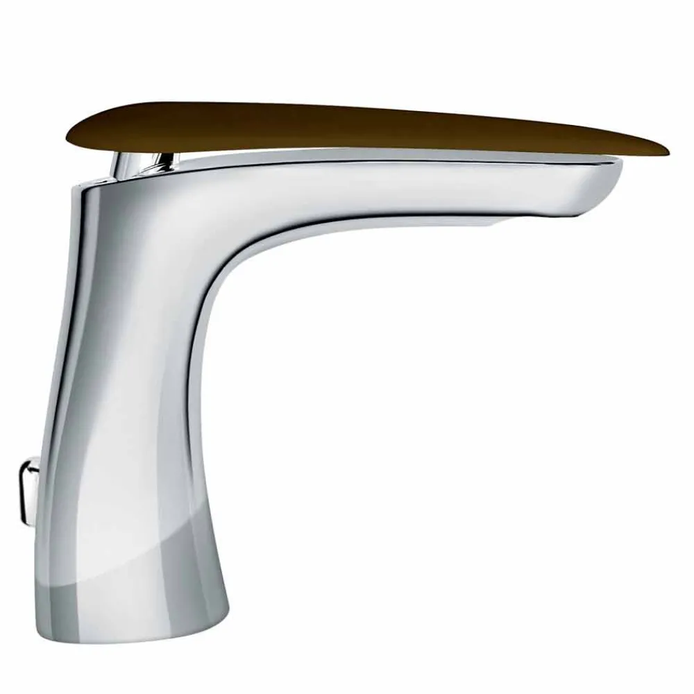 Viadurini Taps Waschbeckenarmaturen-Arbeitsplatte Waschtischmischer aus Messing Made in Italy - Miriade