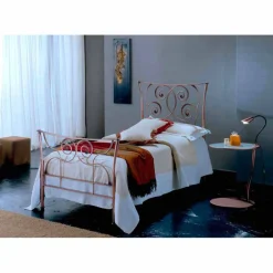 Viadurini Night Design Maßgeschneiderte Möbel|Einzelbetten Aus Schmiedeeisen-Ares Einzelbett aus Schmiedeeisen in Design