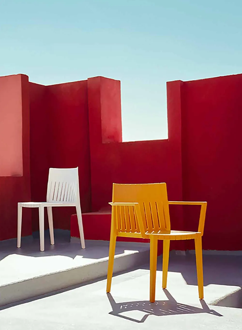 Vondom Sessel Kunststoff-Armchair Spritz Kollektion von , Polypropylen mit Glasfaser, 4 Stück