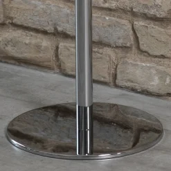 Viadurini Living Garderobenständer-4-armiger Kleiderständer aus Stahl und transparentem Acryl - Gloriano