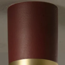 Toscot Moderne Deckenleuchten-Artisan Deckenlampe aus Keramik und Messing Made in Italy - Match