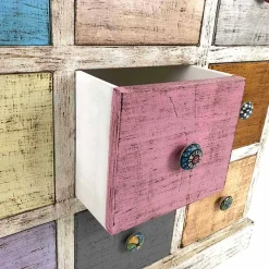 Viadurini Living Kommoden-Artisan Kommode aus Massivholz mit 9 Schubladen Made in Italy - Pierrot