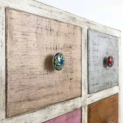 Viadurini Living Kommoden-Artisan Kommode aus Massivholz mit 9 Schubladen Made in Italy - Pierrot