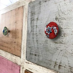 Viadurini Living Kommoden-Artisan Kommode aus Massivholz mit 9 Schubladen Made in Italy - Pierrot