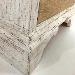 Viadurini Living Kommoden-Artisan Kommode mit 4 Schubladen aus weißem Holz Made in Italy - Manhattan