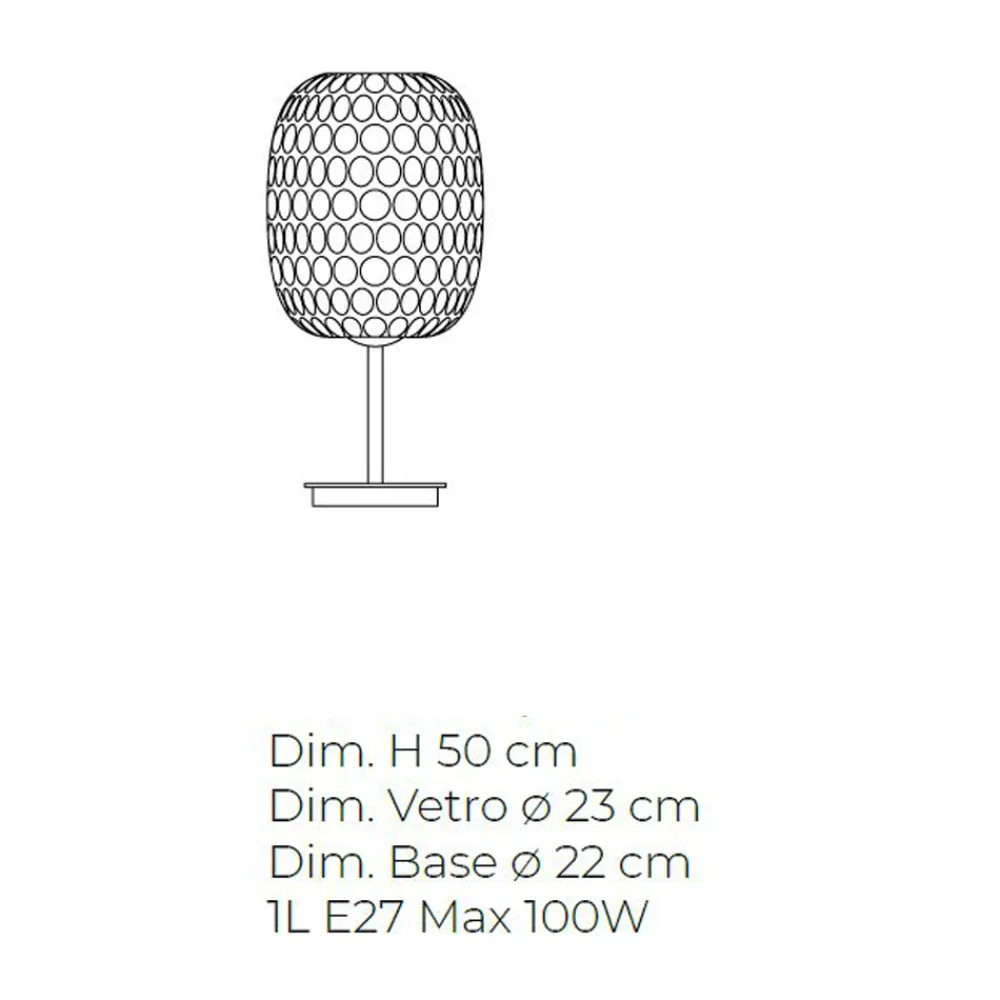 Viadurini Vetro di Venezia Murano Lampen|Moderne Tischlampen-Artisan Tischlampe aus mundgeblasenem Venedig-Glas - Cloe Balloton