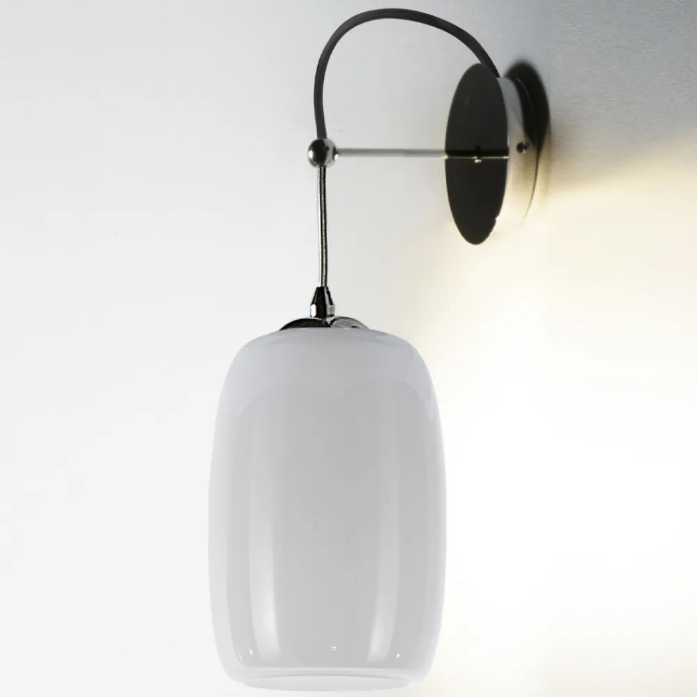 Viadurini Vetro di Venezia Murano Lampen|Moderne Wandleuchten-Artisan Wandleuchte aus mundgeblasenem Venedig Glas 16 cm - Bambus