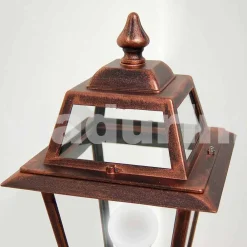 Viadurini Lighting Gartenlampion-Außen niedriger Laternenpfahl aus Aluminium, hergestellt in Italien, Kristel