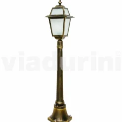 Viadurini Lighting Gartenlampion-Außen niedriger Laternenpfahl aus Aluminium, hergestellt in Italien, Kristel