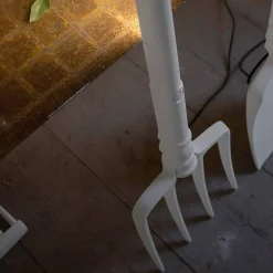 Viadurini Lighting Design Beleuchtung-Außen Stehlampe in Weiß Technopolymer Design von 3 Formen - Werkzeuge