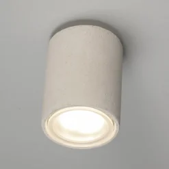 Toscot Design Beleuchtung-Außen-Deckenlampe aus farbigem Ton, handgefertigt in Italien - Hans