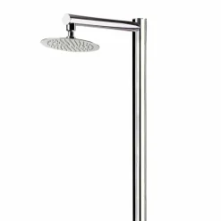 Viadurini in the Garden Gartendusche-Außendusche aus verchromtem Edelstahl mit Handbrause Made in Italy - Modeo