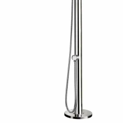 Viadurini in the Garden Gartendusche-Außendusche aus verchromtem Edelstahl mit Handbrause Made in Italy - Modeo