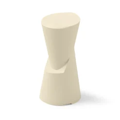 Viadurini in the Garden Outdoor Hocker-Außenhocker aus Polyethylen 7 Farben Made in Italy - Creme