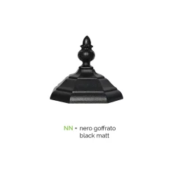 Viadurini Lighting Gartenlampion-Außenlampe 3 Lichter im Vintage-Stil aus Aluminium, hergestellt in Italien – Leona