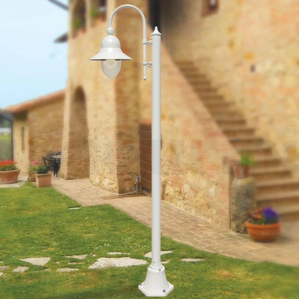 Viadurini Lighting Gartenlampion-Außenlampe im Vintage-Stil aus Aluminium, hergestellt in Italien – Cassandra