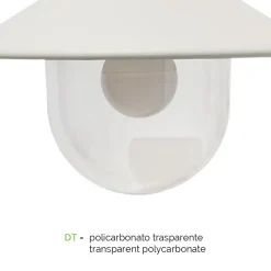 Viadurini Lighting Gartenlampion-Außenlampe im Vintage-Stil aus Aluminium, hergestellt in Italien – Cassandra