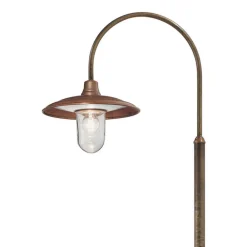 Viadurini Lighting Gartenlampion-Außenlampe mit Messingrahmen, hergestellt in Italien – Schnecke