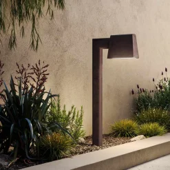 Il Fanale Gartenlampion-Außenlaterne aus antikbraunem Metall 2 Höhen - Saint Tropez von