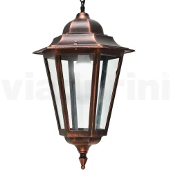 Viadurini Lighting Gartenlaternen-Außenlaterne im Vintage-Stil aus Aluminium, hergestellt in Italien – Janira