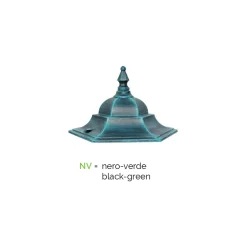 Viadurini Lighting Gartenlaternen-Außenlaterne im Vintage-Stil aus Aluminium, hergestellt in Italien – Janira