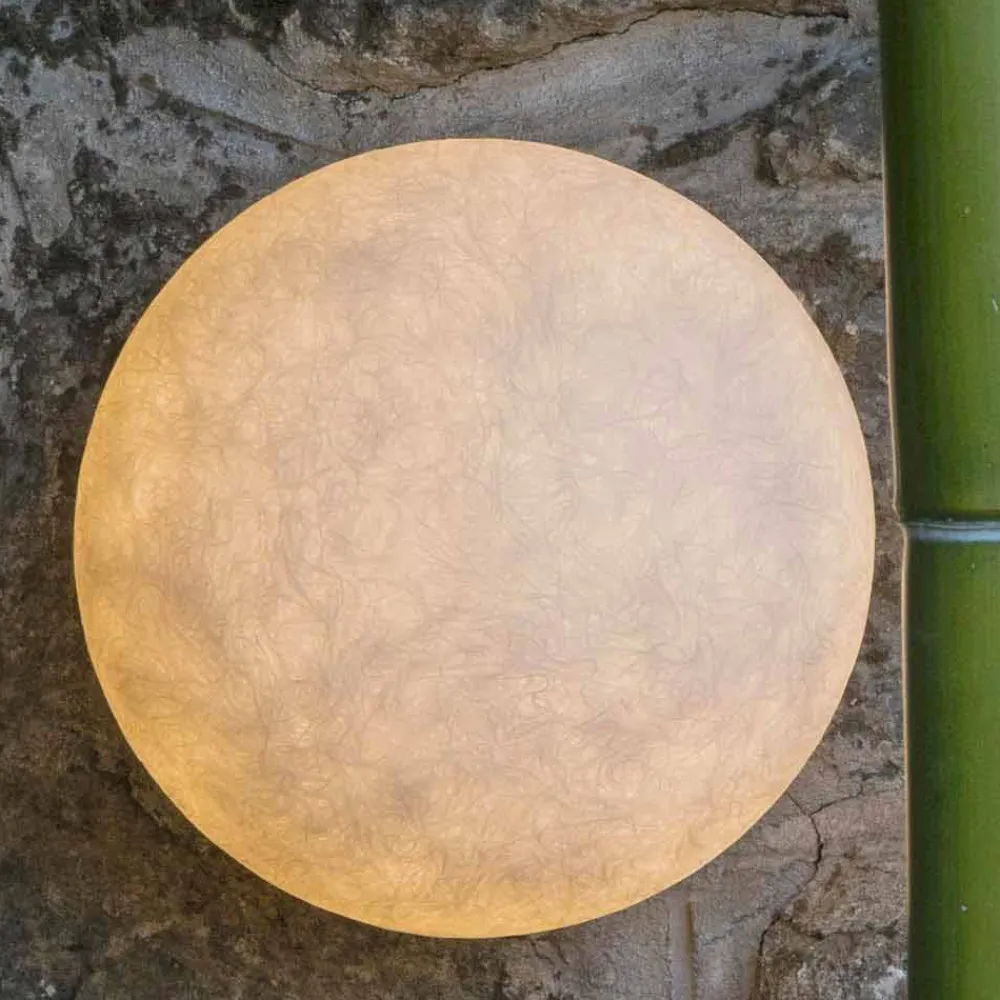 In-es.artdesign Design Beleuchtung-Außenleuchte für Wandmontage A. Moon Out in Nebulite