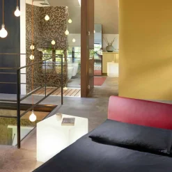 SLIDE Design Beleuchtung-Außenleuchte Cube für modernes Design, hergestellt in Italien